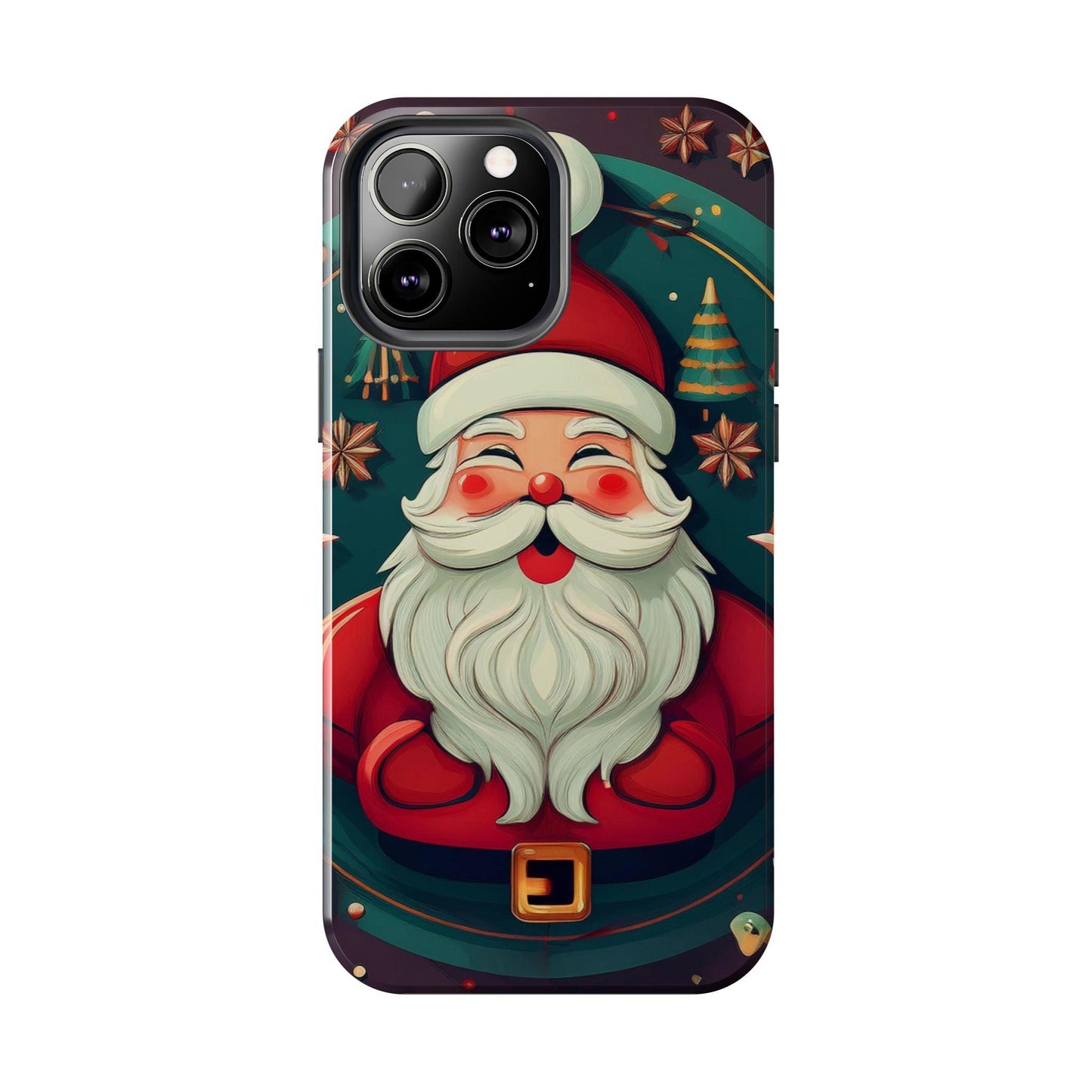 Red Santa Spread Love Tough Phone Cases