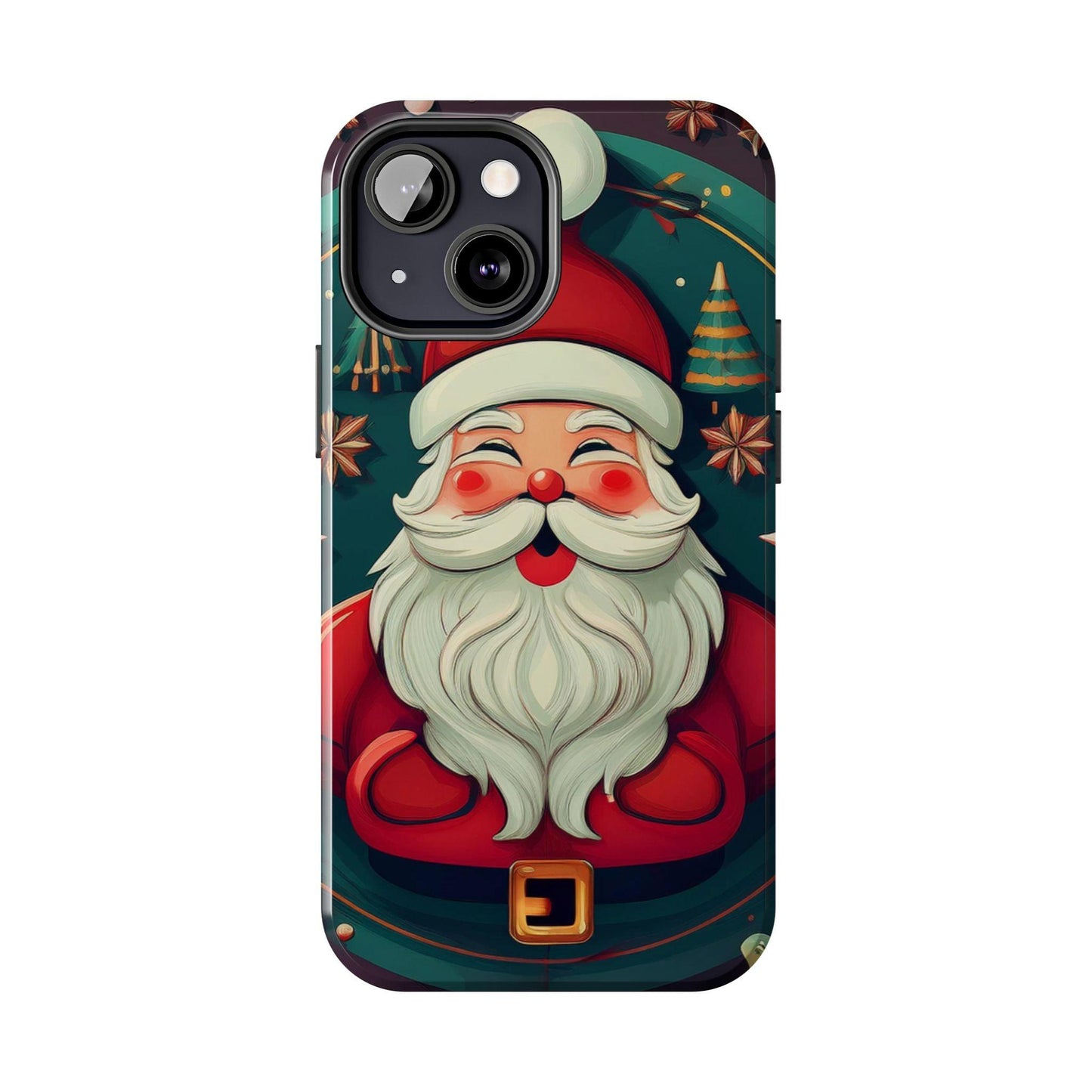 Red Santa Spread Love Tough Phone Cases