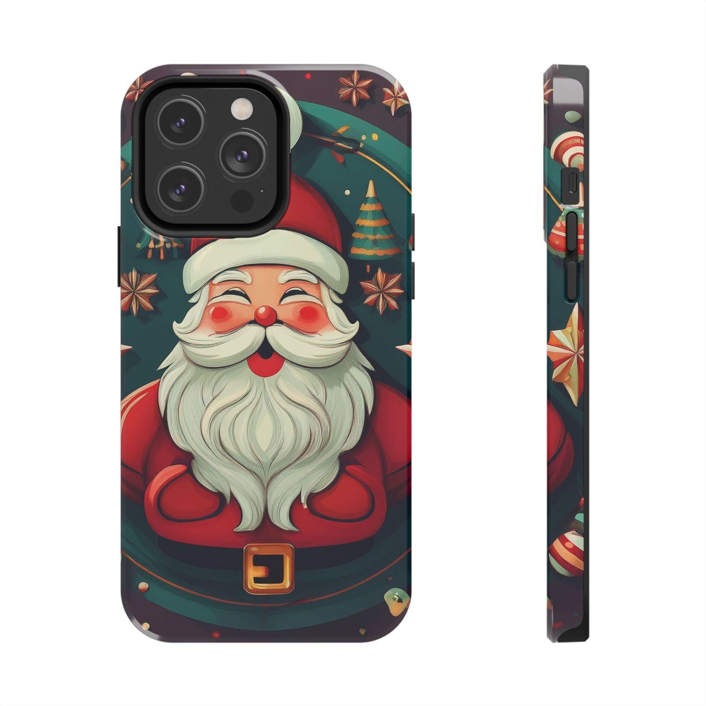 Red Santa Spread Love Tough Phone Cases