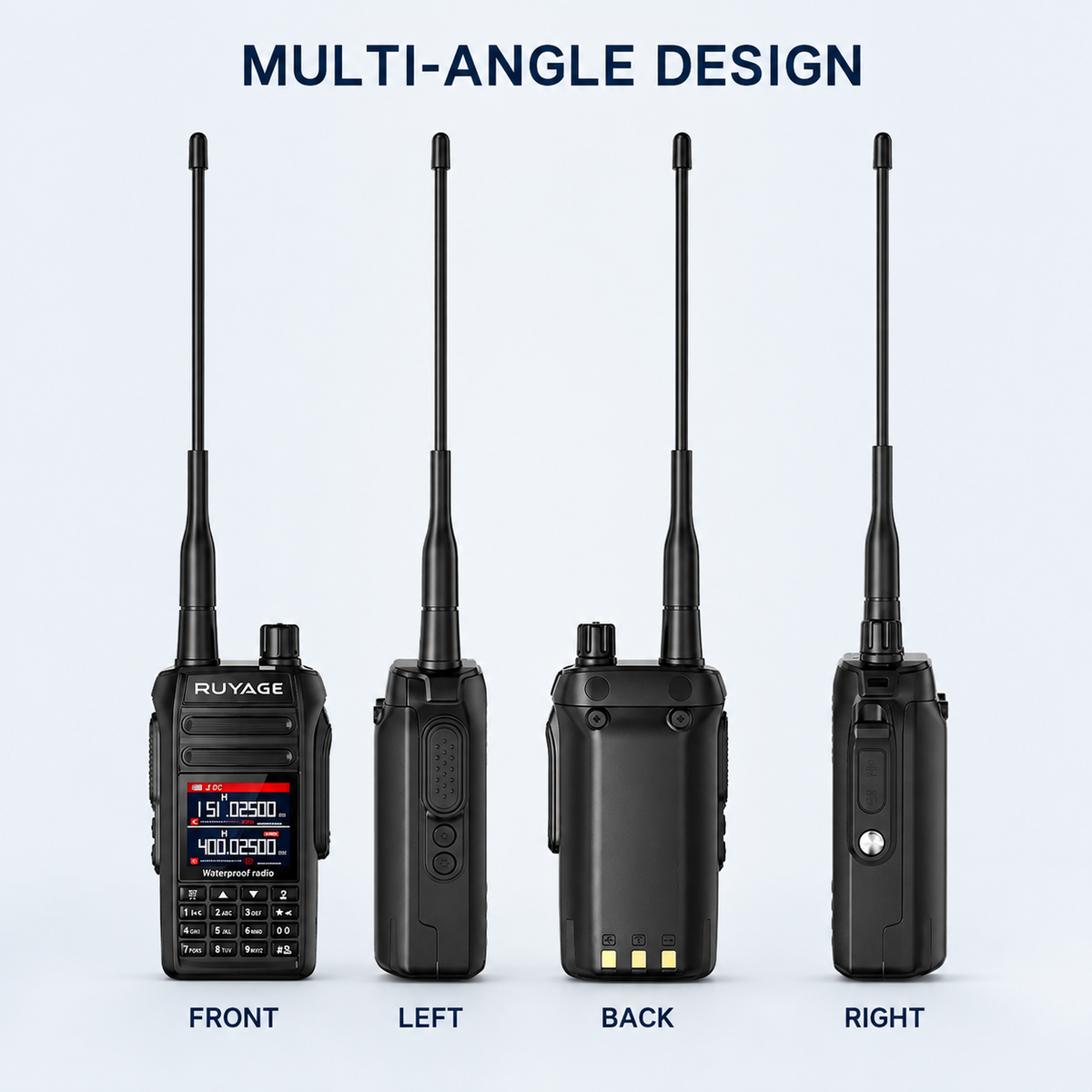 Ruyage Radio Waterproof Walkie-Talkie(UV5D)
