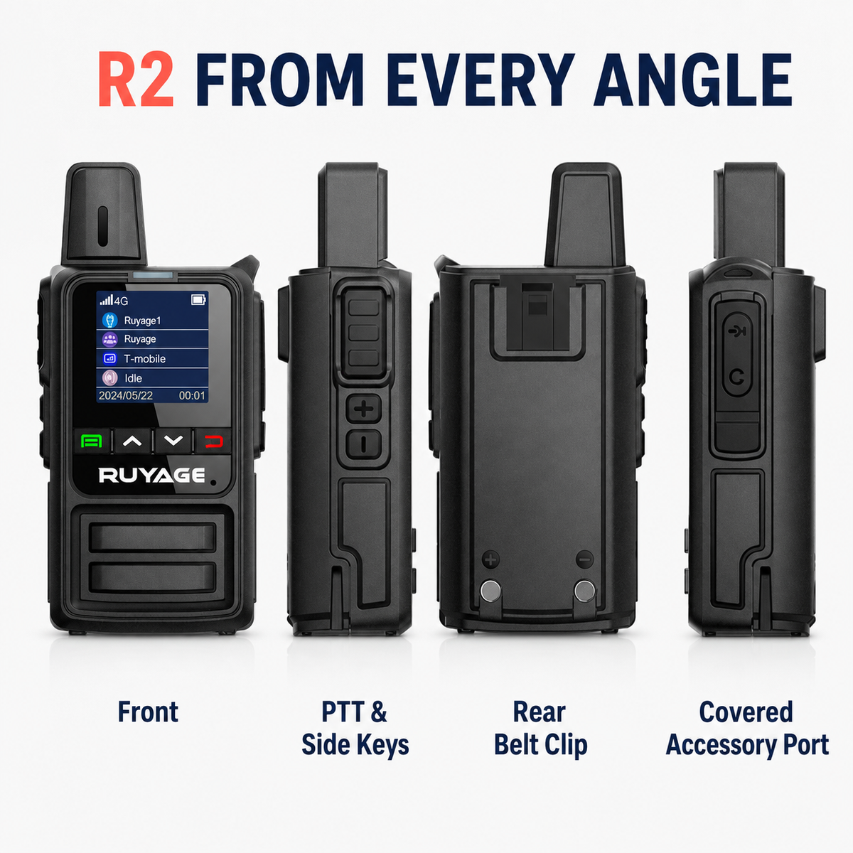 Ruyage Radio Nationwide PTT Walkie-Talkie(R2)