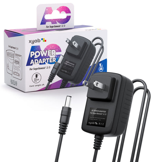 Sega Genesis 2nd Gen / 3rd Gen Power Cable