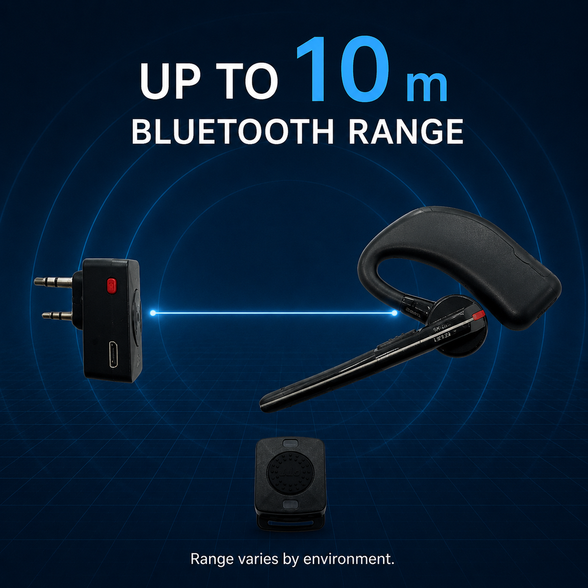 Ruyage Radio Bluetooth Headset(HB780D)