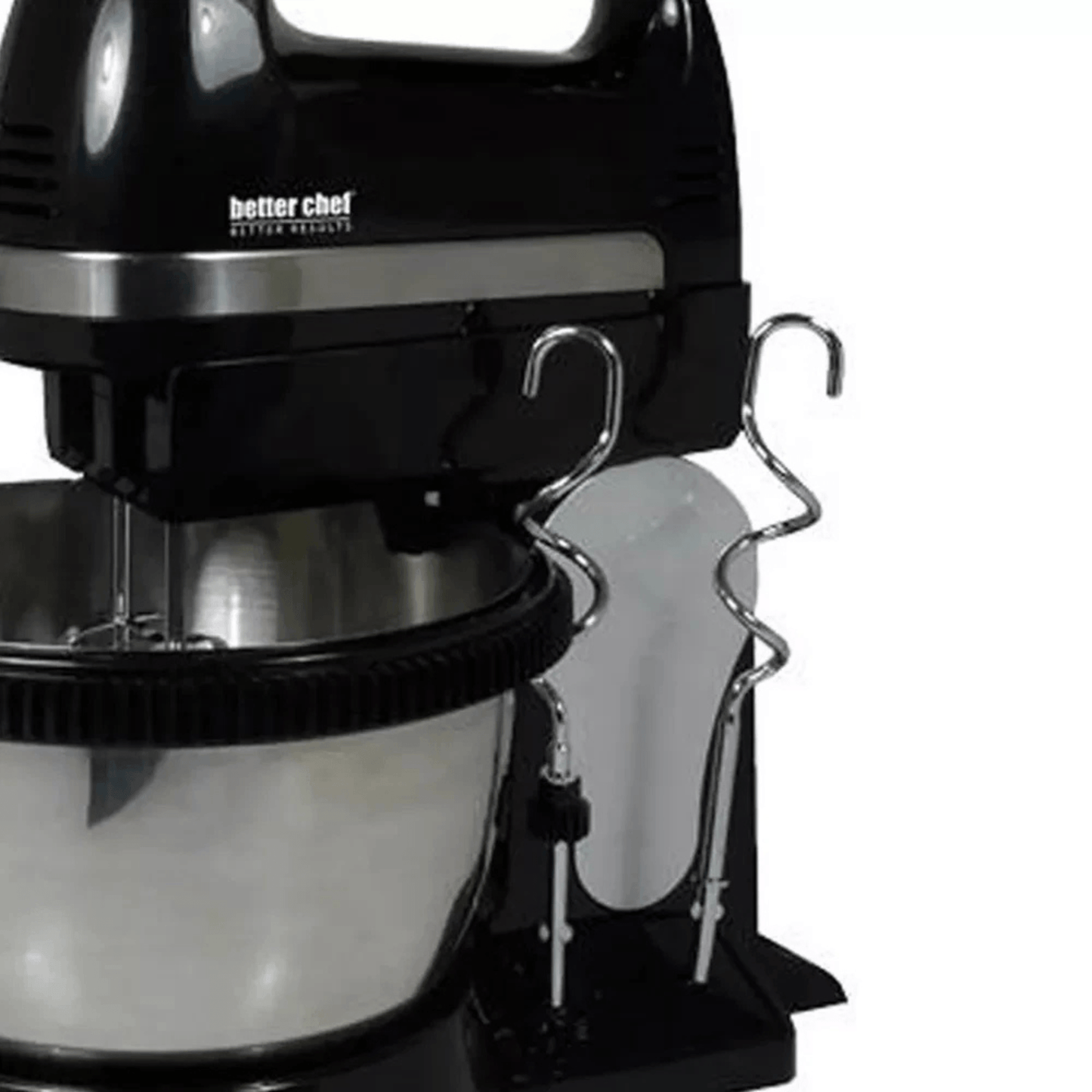 Better Chef 350W 5-Speed-plus-Boost Hand and Stand Mixer w Bowl