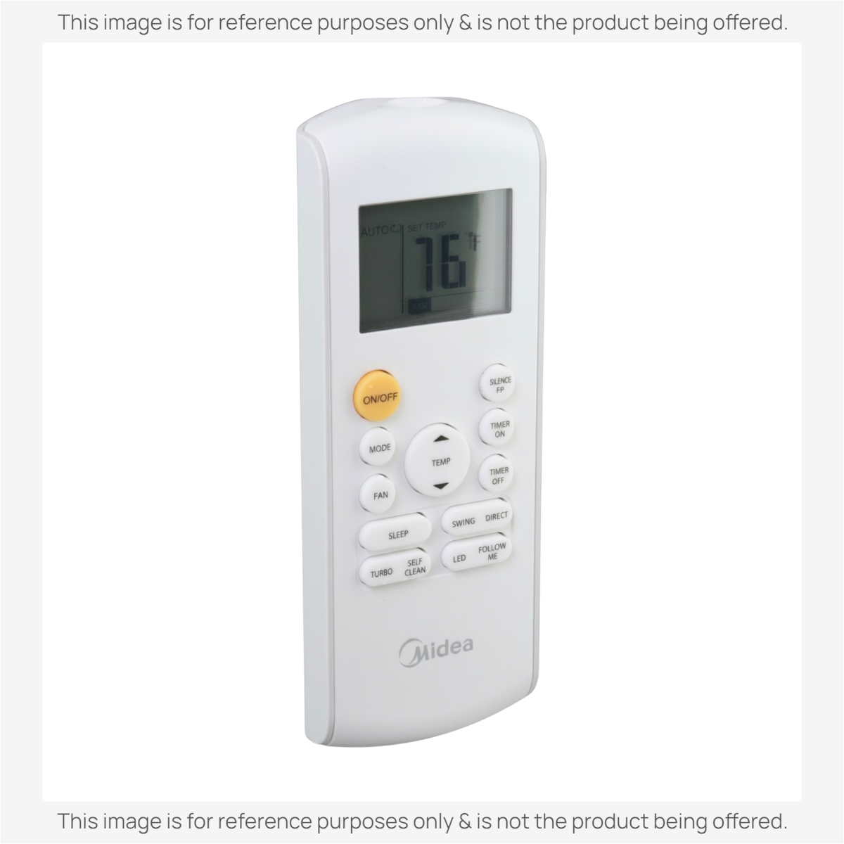 Midea 17317000A06740 Air Conditioner Remote Control