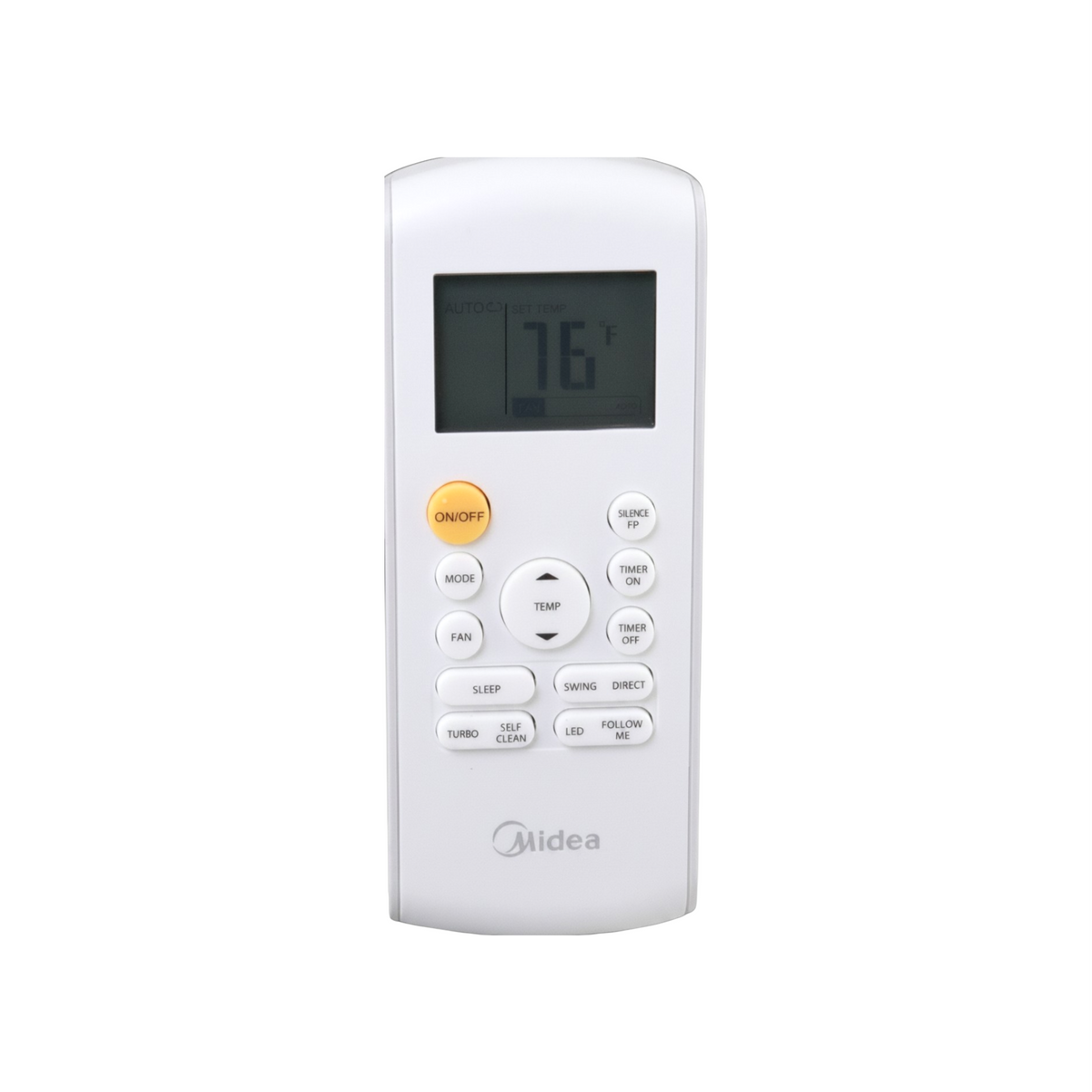 Midea Rg57a6/bgef Air Conditioner Remote Control