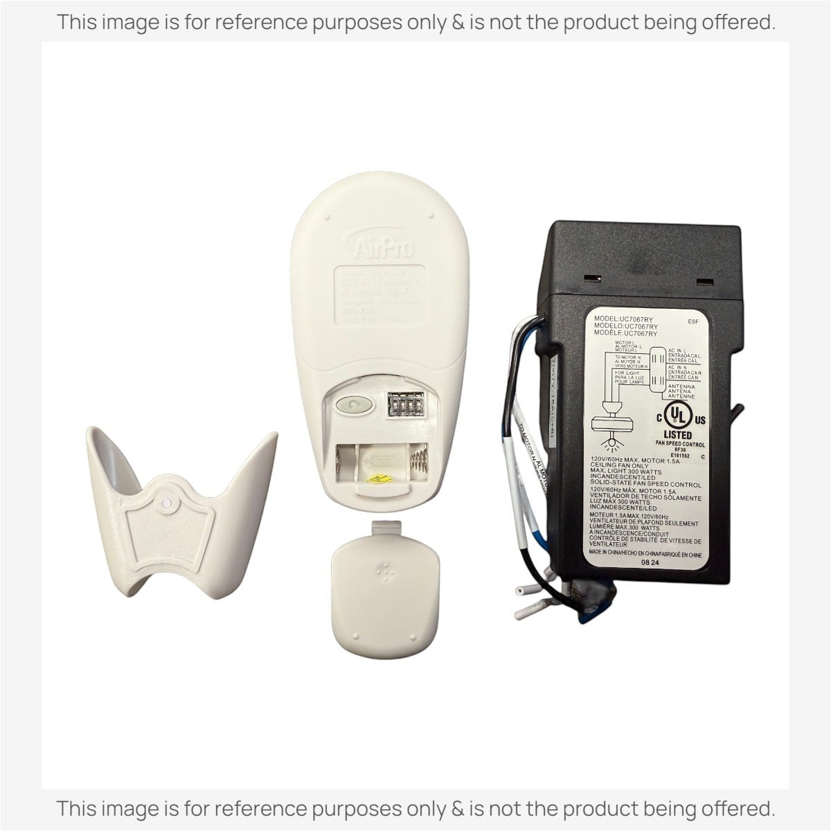 Progress Lighting 3-Speed Remote Control Kit - P2662-01