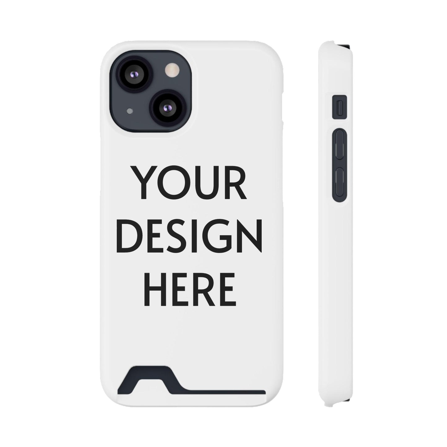 Custom Phone Case with Card Holder for iPhone – Premium Protection, Sleek Design, and Convenient Storage
