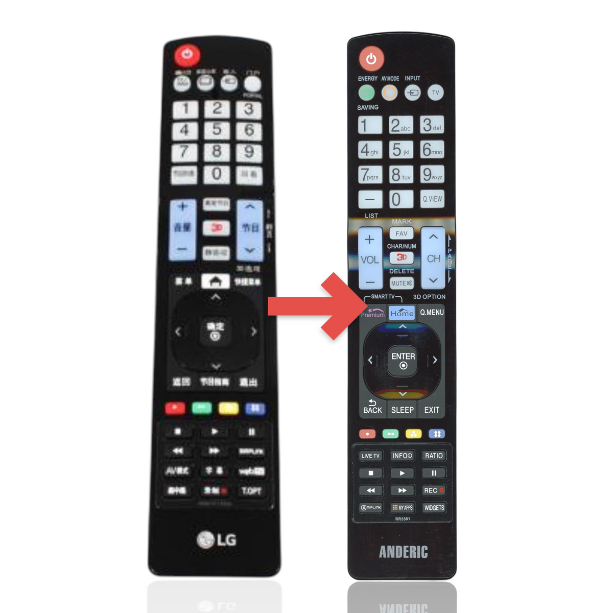 LG AKB74115504 TV Remote Control