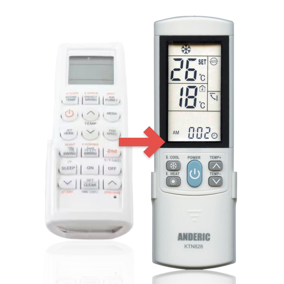 LG AKB73598004 Air Conditioner Remote Control