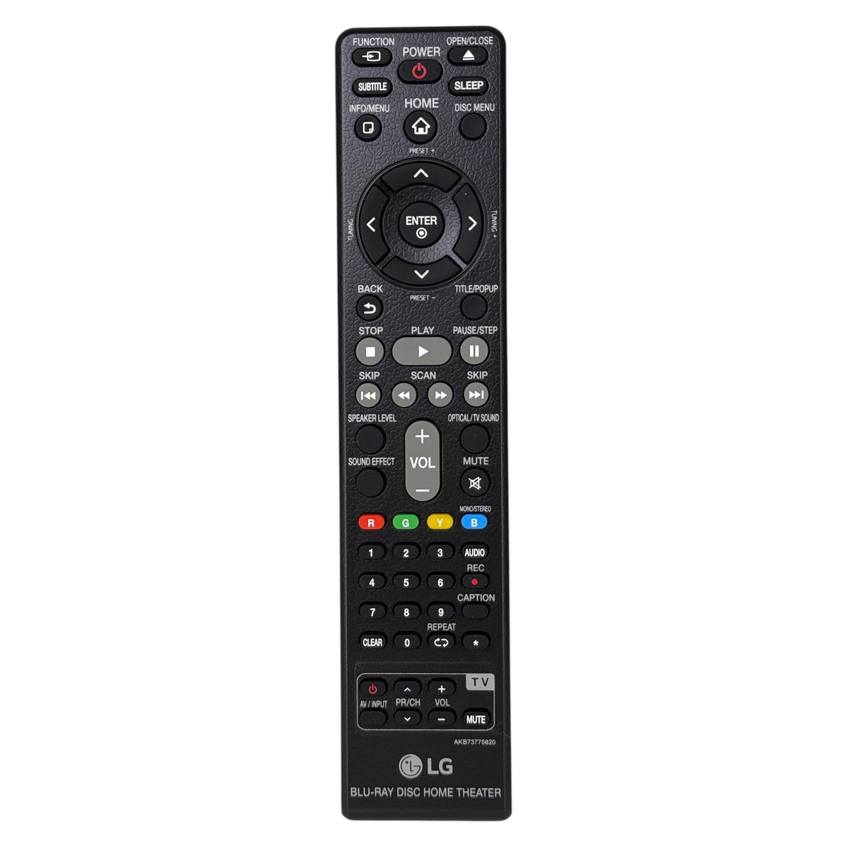 LG AKB73775820 Home Theater Remote Control