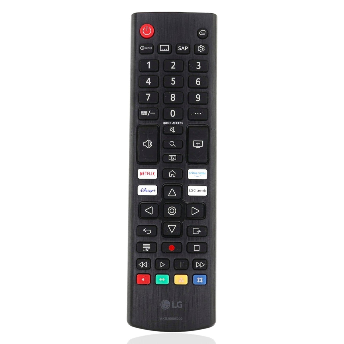 LG AKB30085202 Smart TV IR Remote Control - AKB30085202