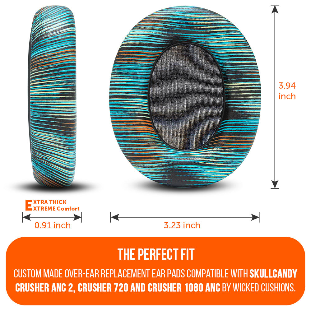 Upgraded Skullcandy Crusher ANC 2 Earpads - WC PadZ Crusher ANC 2