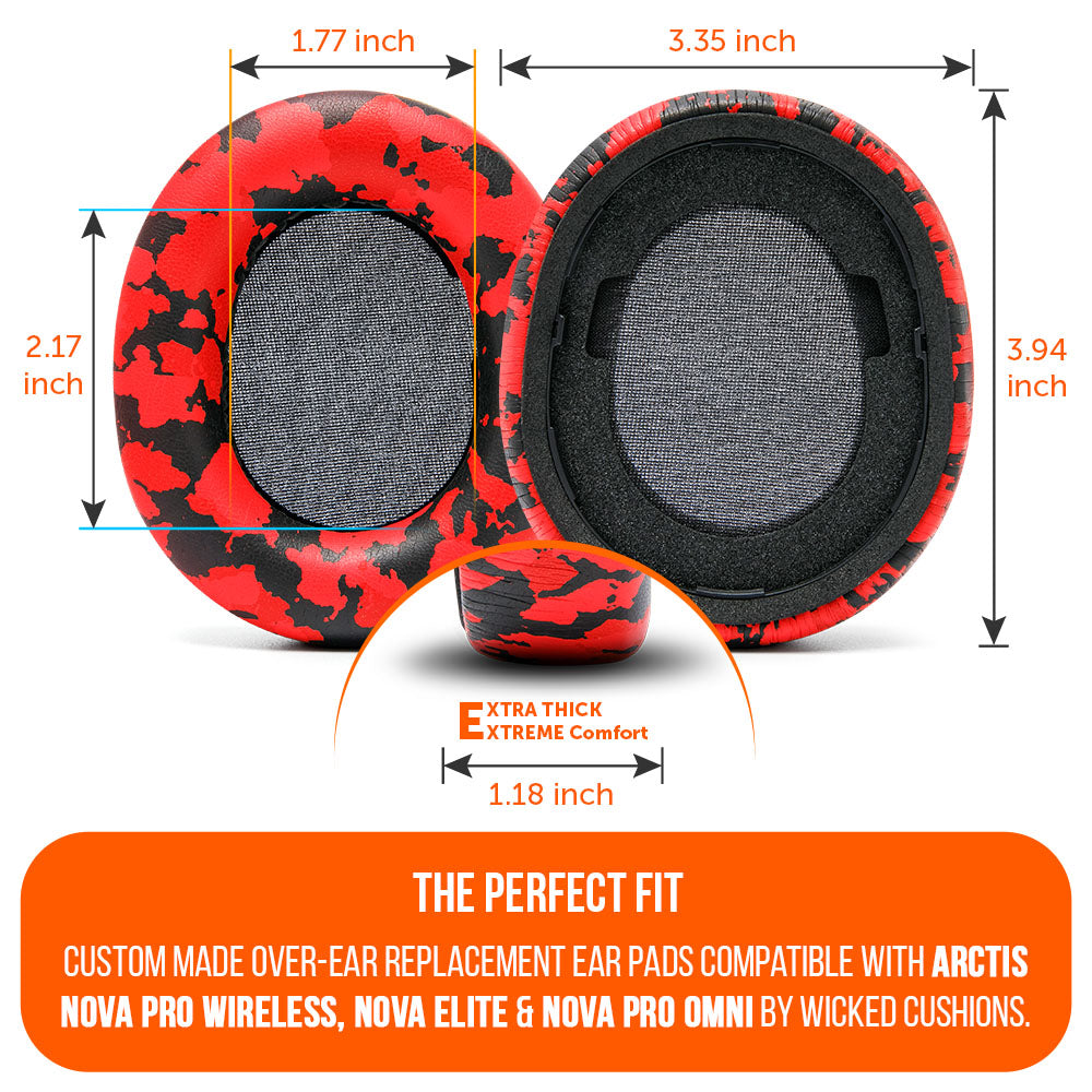 Arctis Nova Pro Wireless & Nova Elite Earpads - WC PadZ Nova Pro Wireless