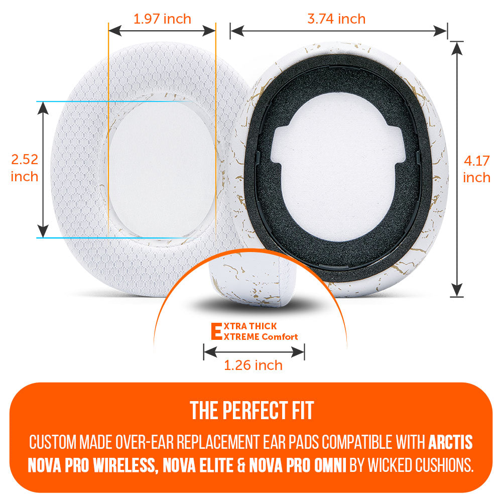 Arctis Nova Pro Wireless & Nova Elite Earpads - WC FreeZe Cooling Gel