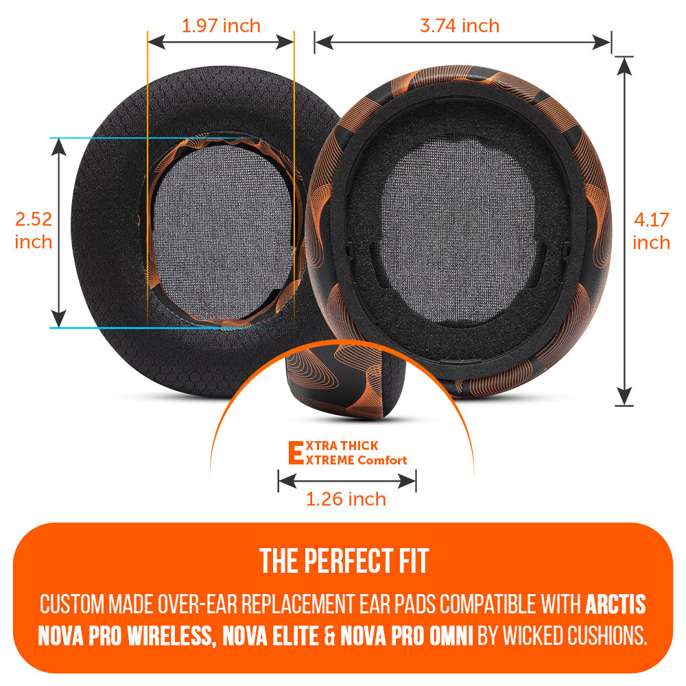 Arctis Nova Pro Wireless & Nova Elite Earpads - WC FreeZe Cooling Gel