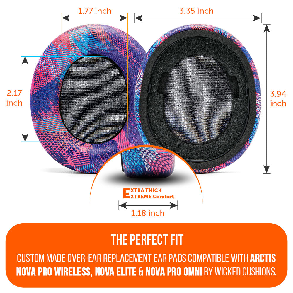 Arctis Nova Pro Wireless & Nova Elite Earpads - WC PadZ Nova Pro Wireless