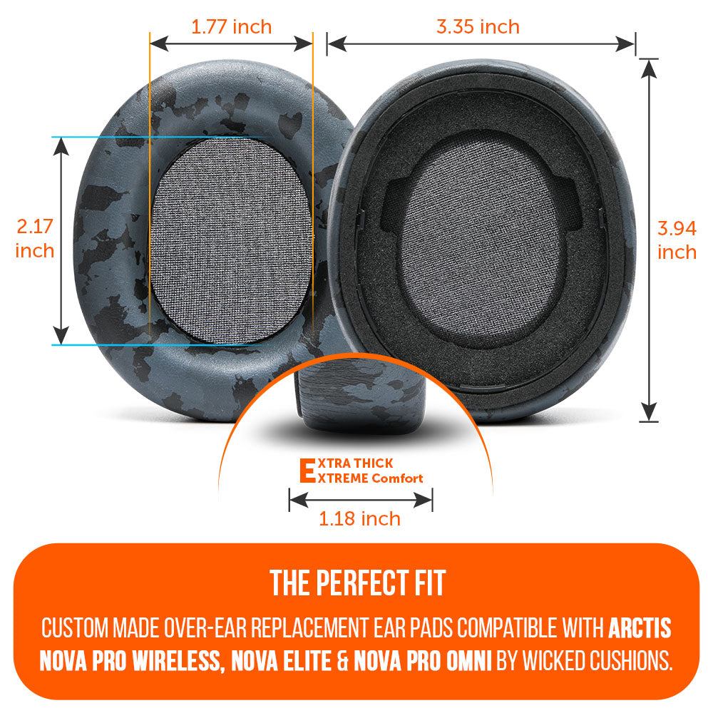 Arctis Nova Pro Wireless & Nova Elite Earpads - WC PadZ Nova Pro Wireless