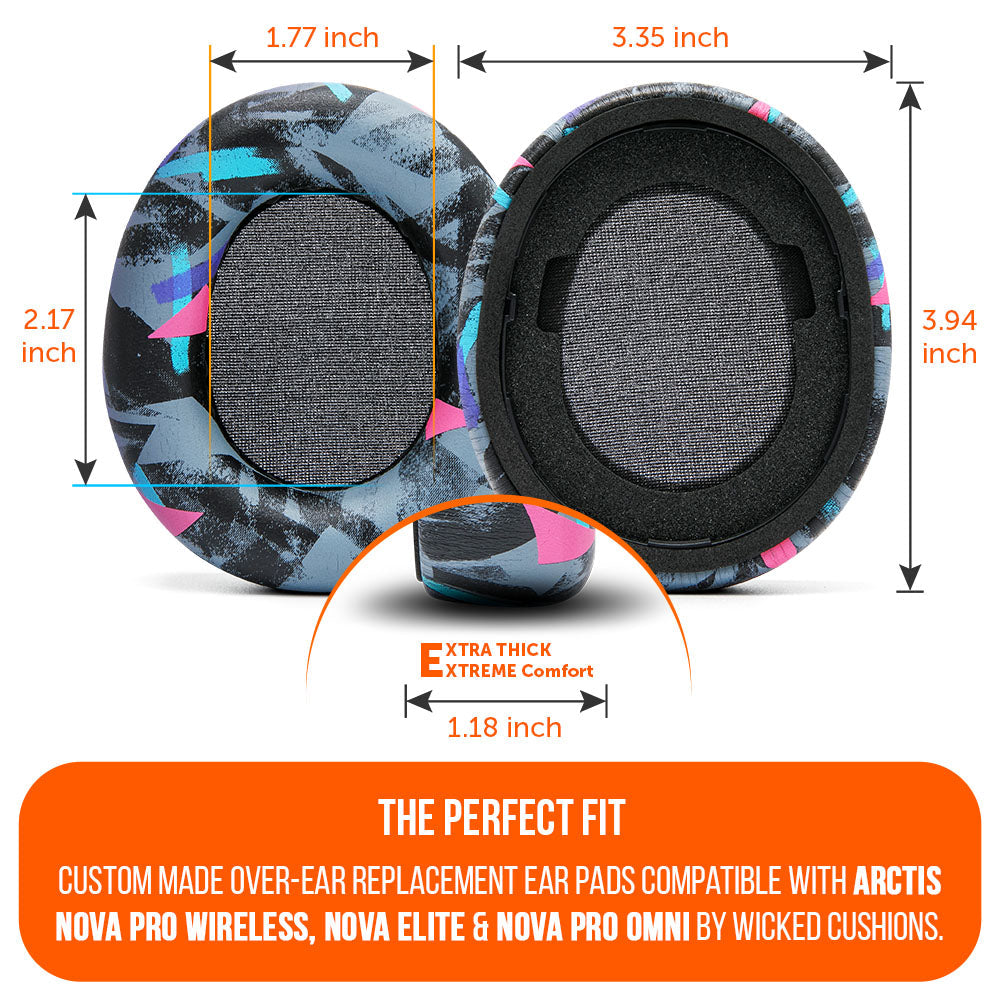 Arctis Nova Pro Wireless & Nova Elite Earpads - WC PadZ Nova Pro Wireless