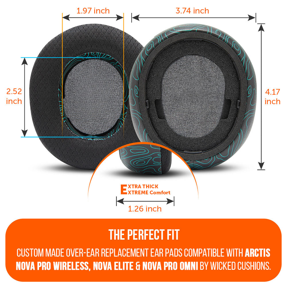 Arctis Nova Pro Wireless & Nova Elite Earpads - WC FreeZe Cooling Gel