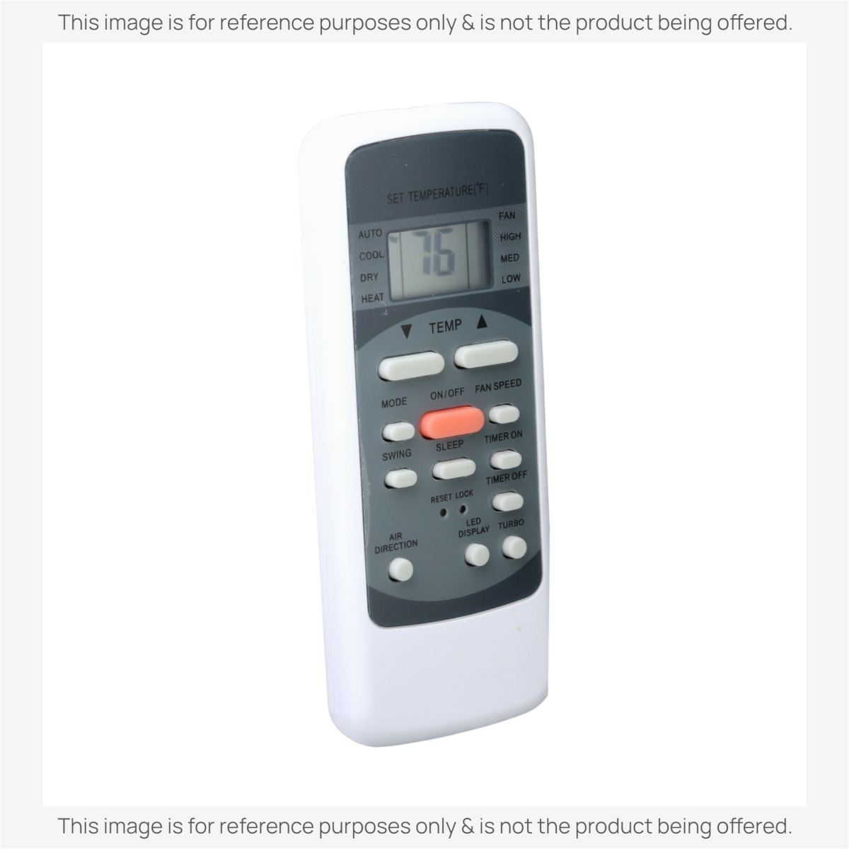Midea 17317000000324 Rg51m5/eu Air Conditioner Remote Control