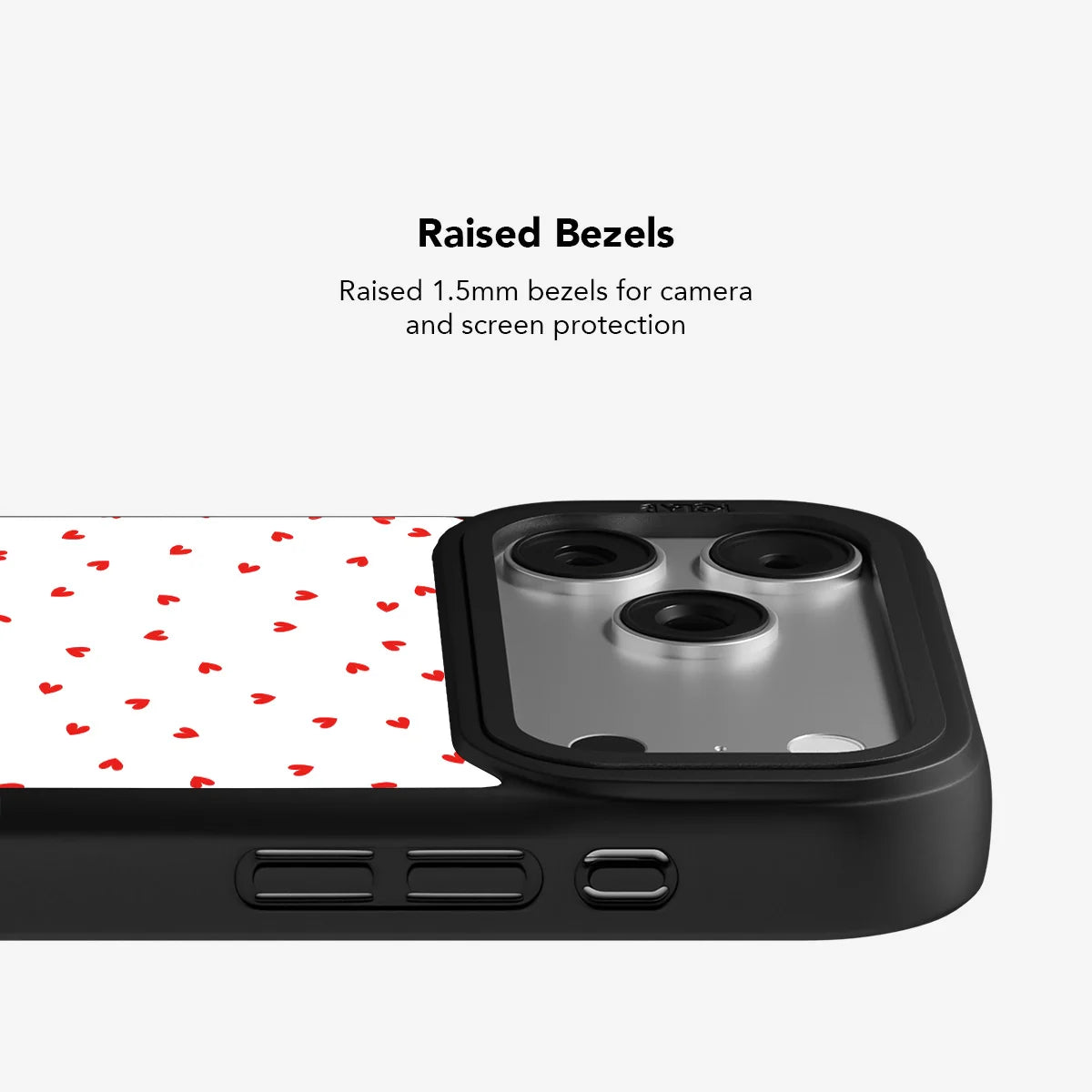Minimalist Love | Red Heart Phone Case