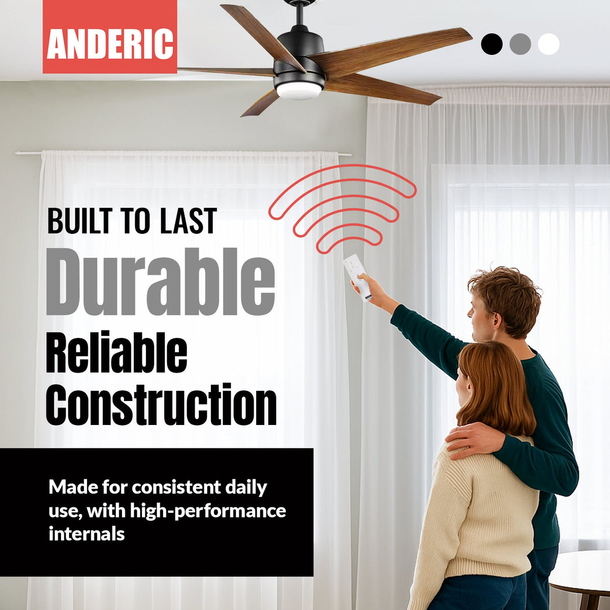 Home Decorators Collection TX045-LR Ceiling Fan Remote Control