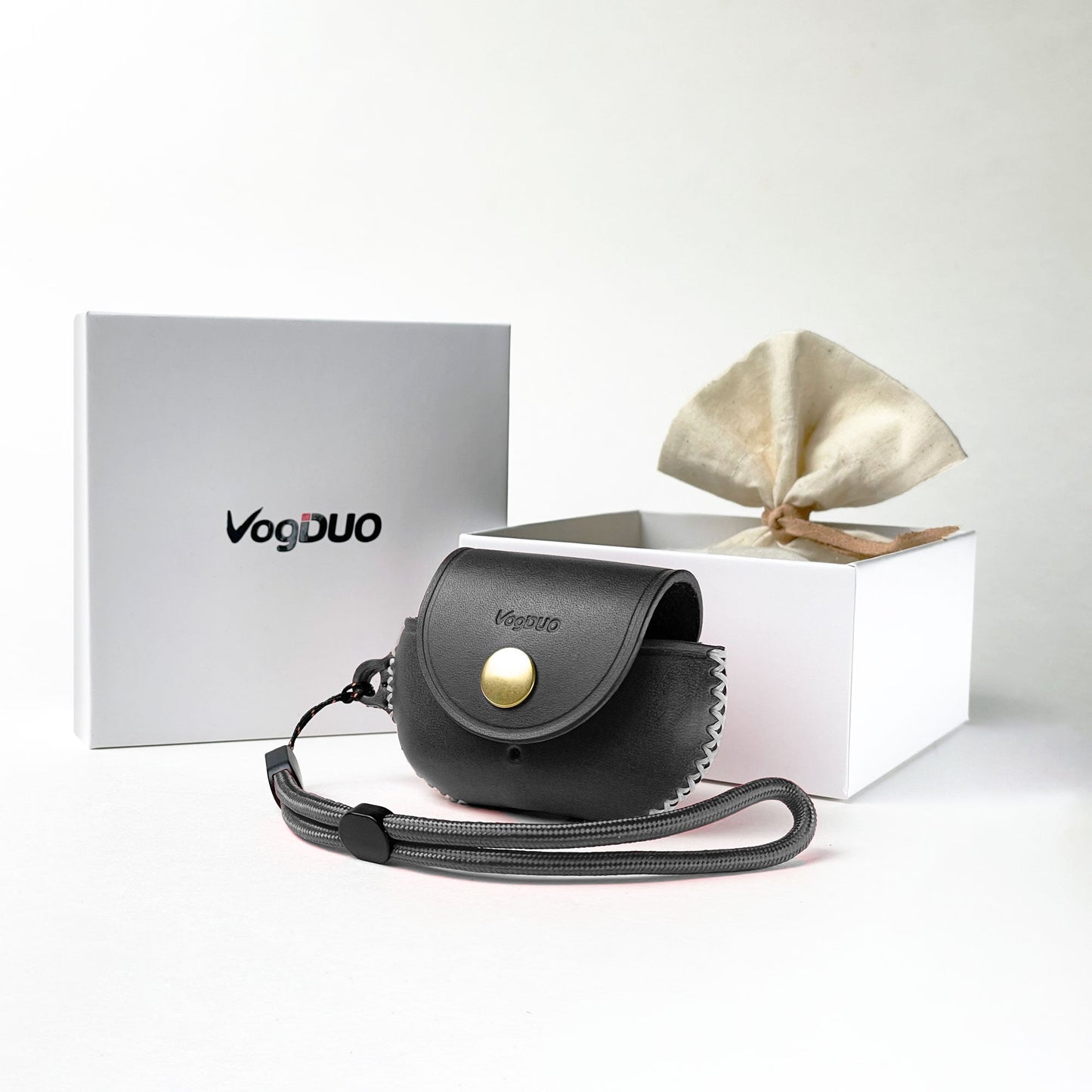 Beats Studio Buds+ Leather Case- Lanyard