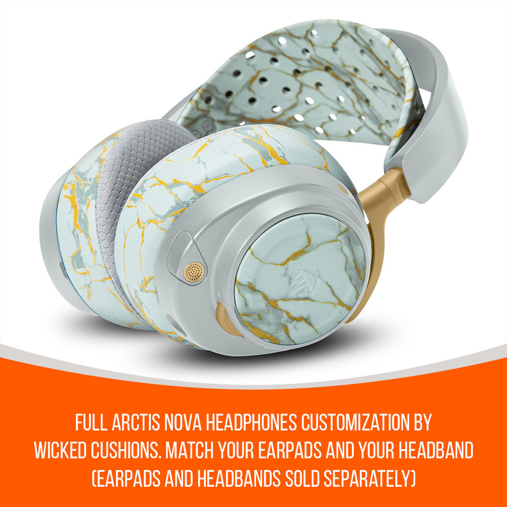 WC Side Speaker Plates for Arctis Nova Headsets - Arctis Nova Booster Pack by Wicked Cushions