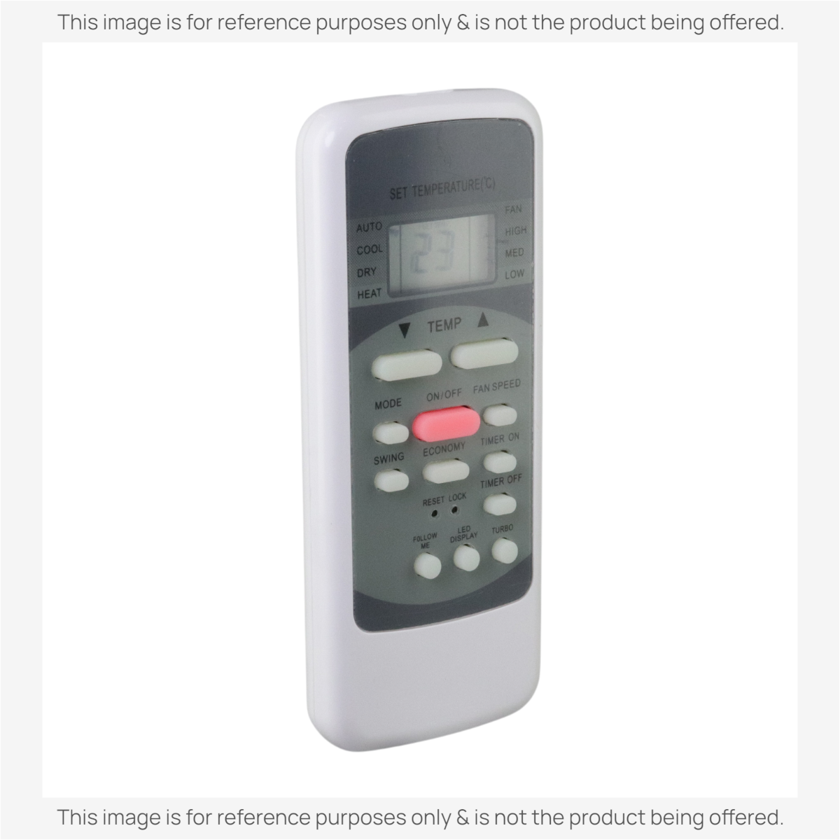 Midea 17317000A02500 R51k/bge Air Conditioner Remote Control