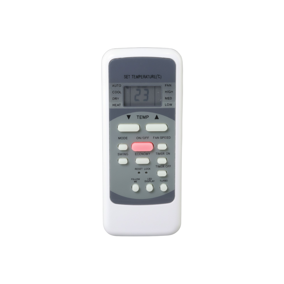 Midea RG51F/EU1 Premium Mini Split Air Conditioner Remote Control - 17317000001294