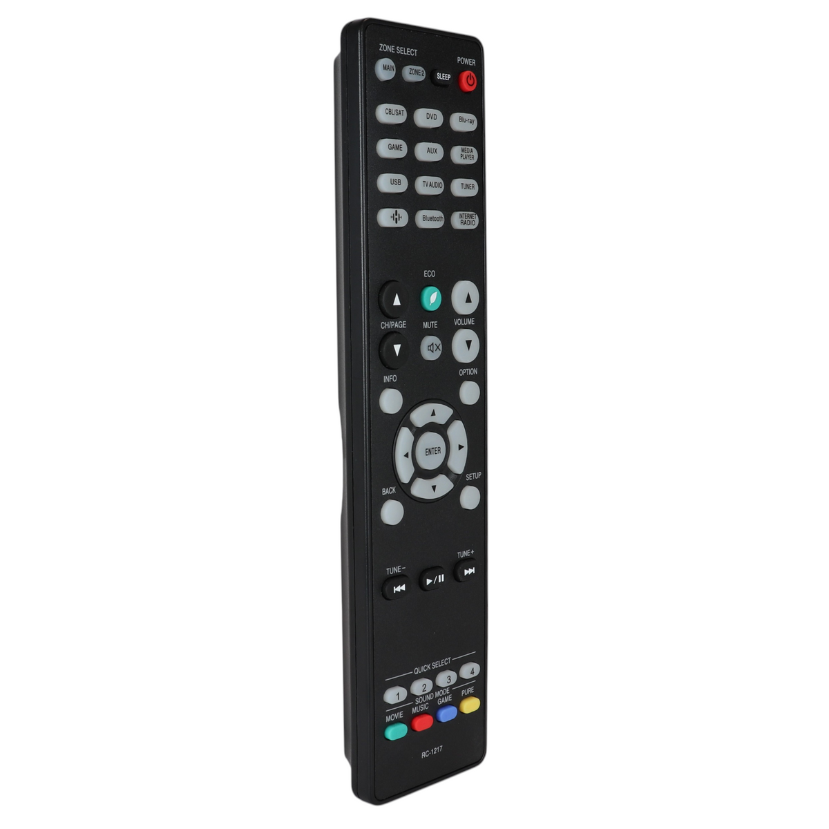 Anderic RC-1217 Replacement Receiver Remote Control for Denon 30701028000AD, AVR-X1500H, AVR-S750H