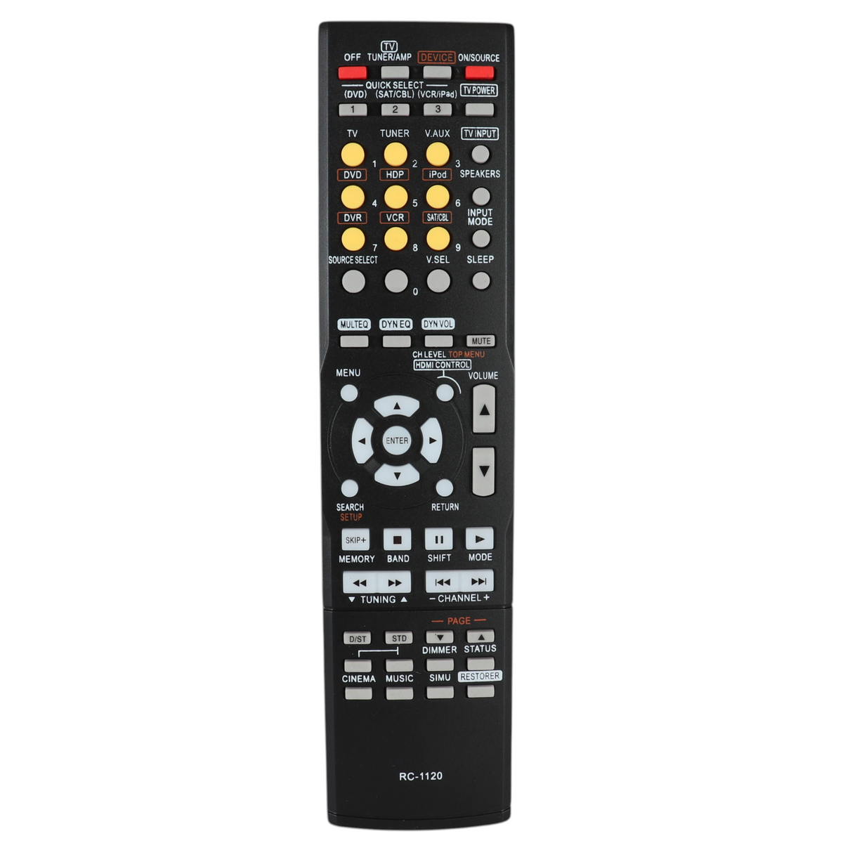 Generic RC1120 For Denon Receiver Remote Control