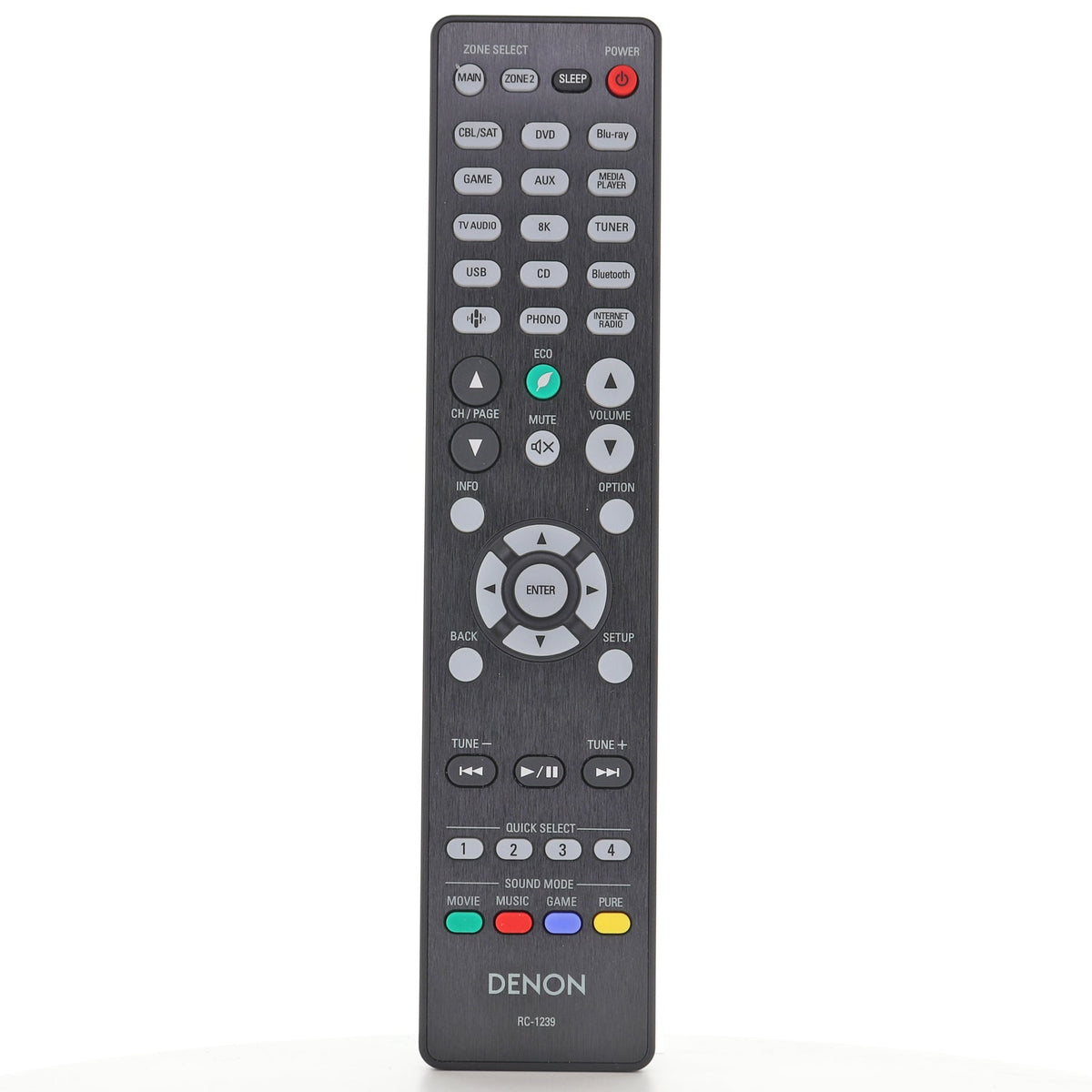 Denon RC-1252 A/V Receiver Remote Control | AVRX4800H - 30701029200AD