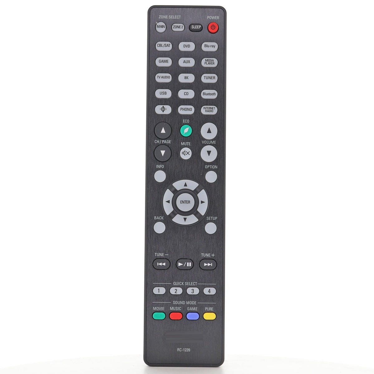 Denon RC-1168 A/V Receiver Remote Control | IR - 30701010300AD