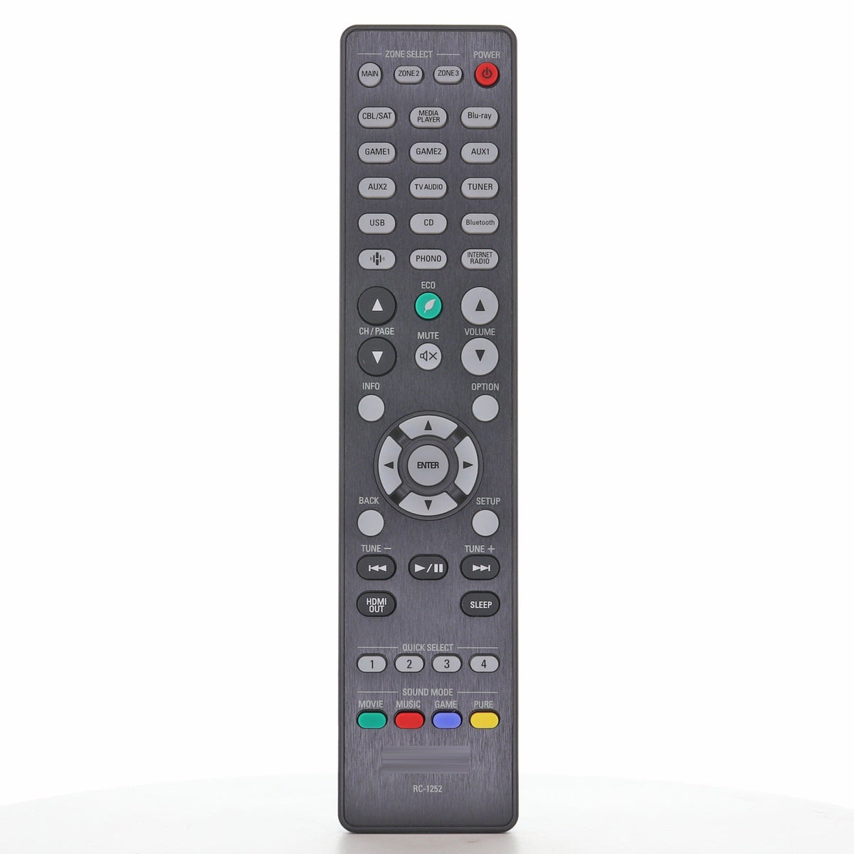 Denon RC-1252 A/V Receiver Remote Control | AVRX4800H - 30701029200AD