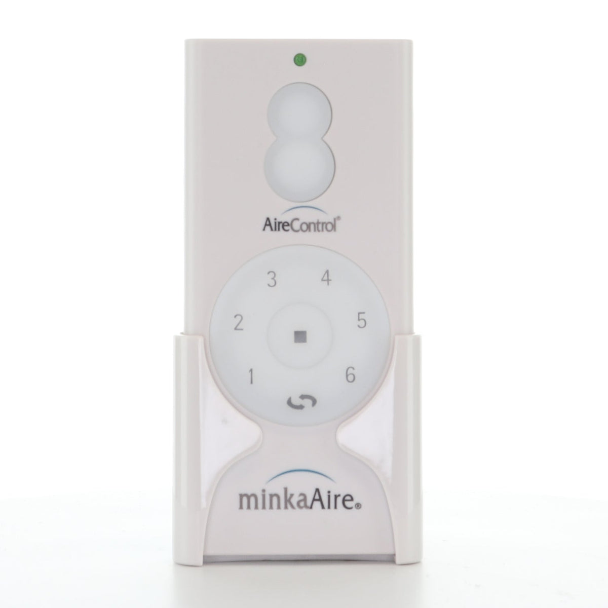 Minka-Aire RC500 / TR110BL DC Ceiling Fan Remote Control | 6-Speed with Reverse Function – Compatible with Aviation, Napoli II, Pancake, Tear, Alva Models - RC500