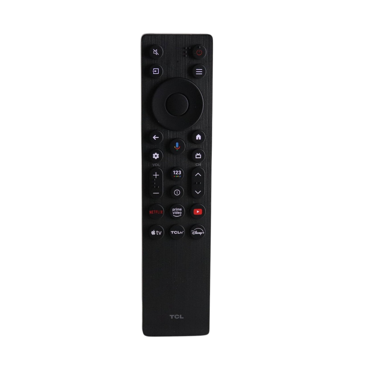 TCL RC923A / FMB1 GOOGLE TV Remote Control | Voice | Netflix | Prime Video | YouTube | Apple TV+ | TCLtv | Disney+ - G0401-000267