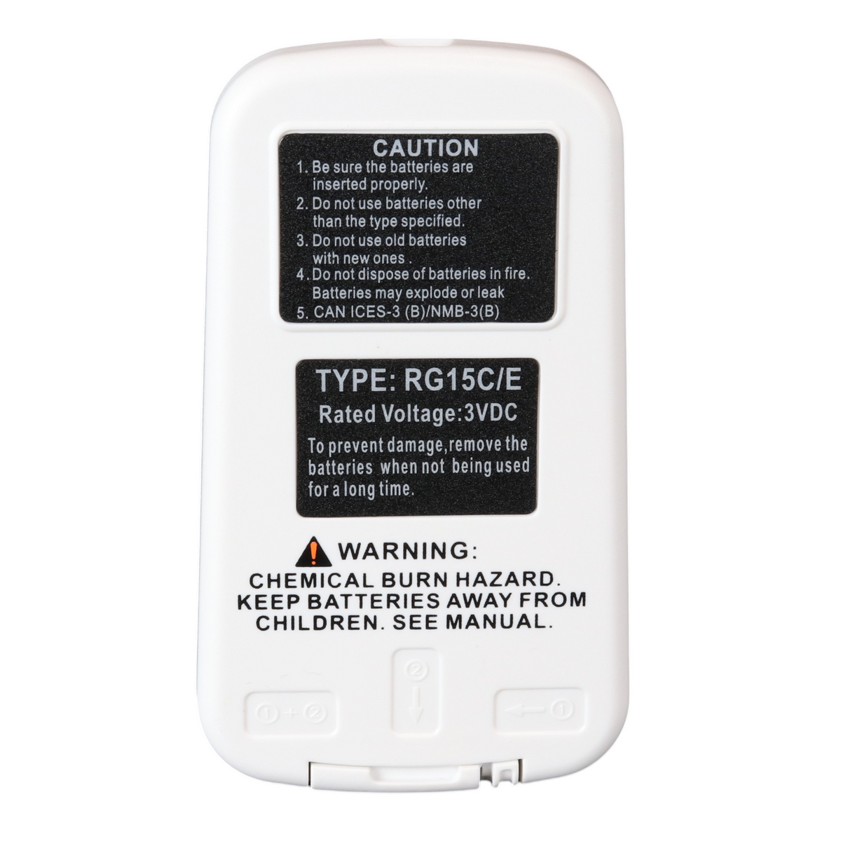 Midea 17317000005975 Toshiba Air Conditioner Remote Control
