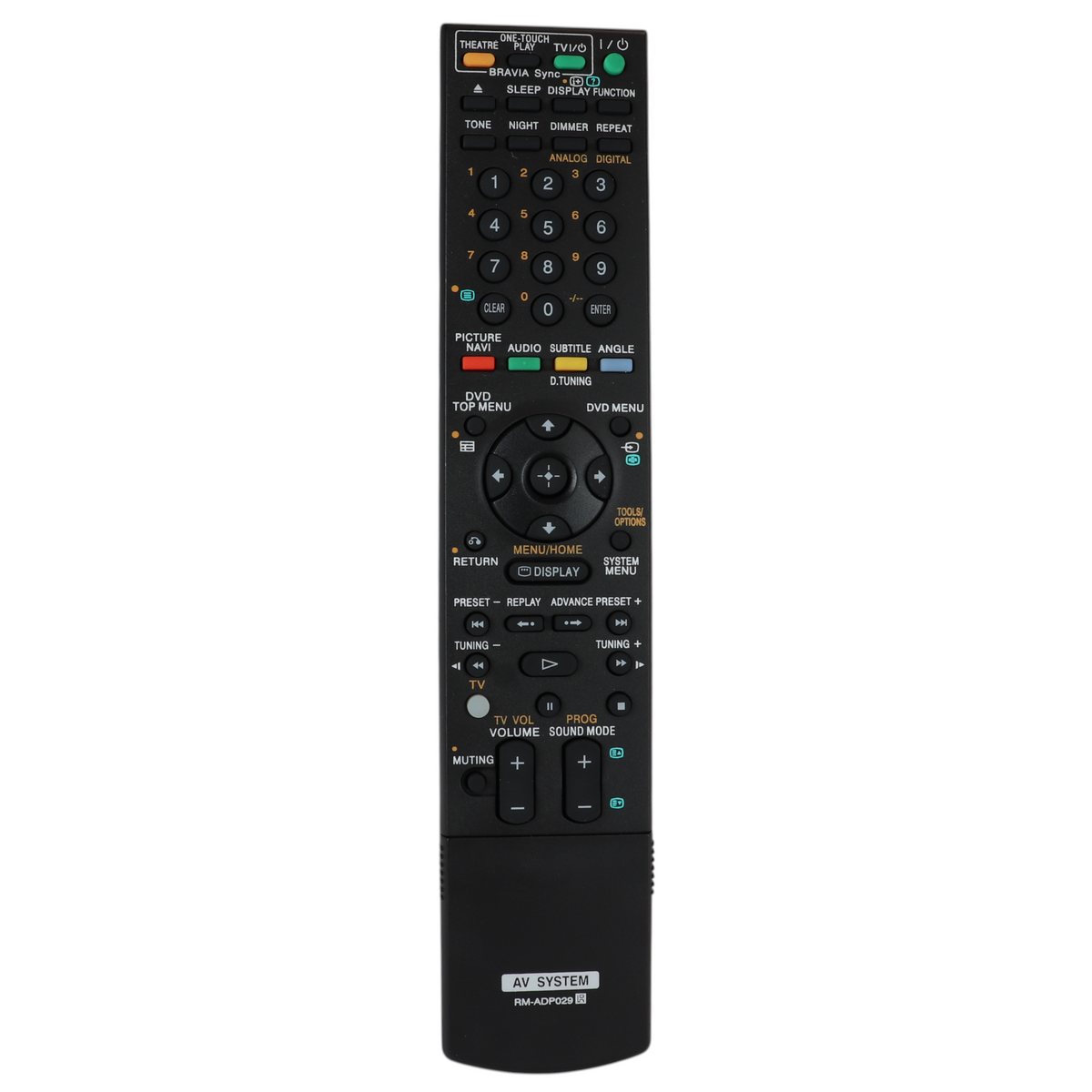 Generic RMADP029 For Sony Receiver Remote Control