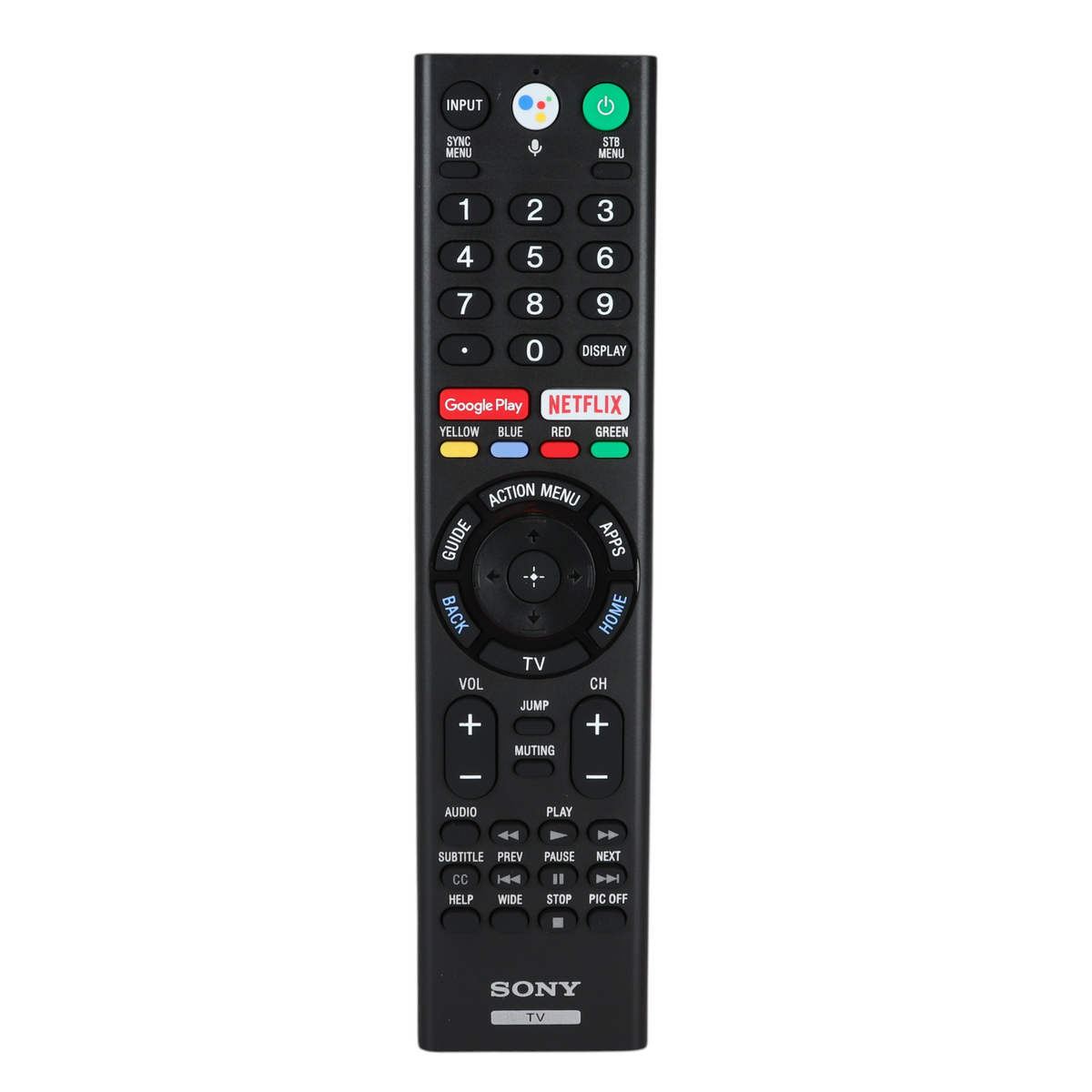 Sony RMF-TX201U Smart Google TV Remote Control | RF | Voice - 1-493-221-11