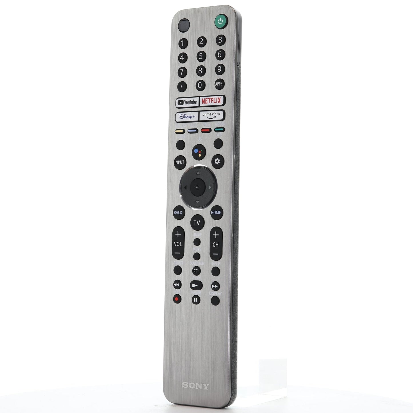 Sony RMF-TX621U Backlit Smart TV Remote Control with Voice | Metal Front - 1-009-947-11