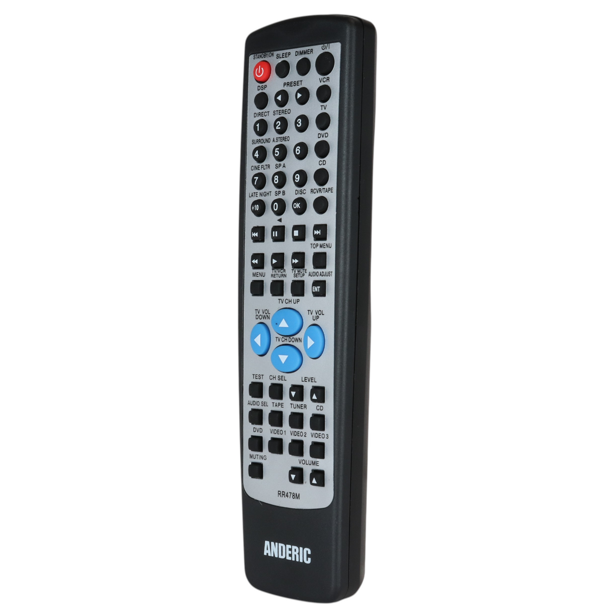 Anderic RR478M Replacement Receiver Remote Control for Onkyo | No programming | RC-478M