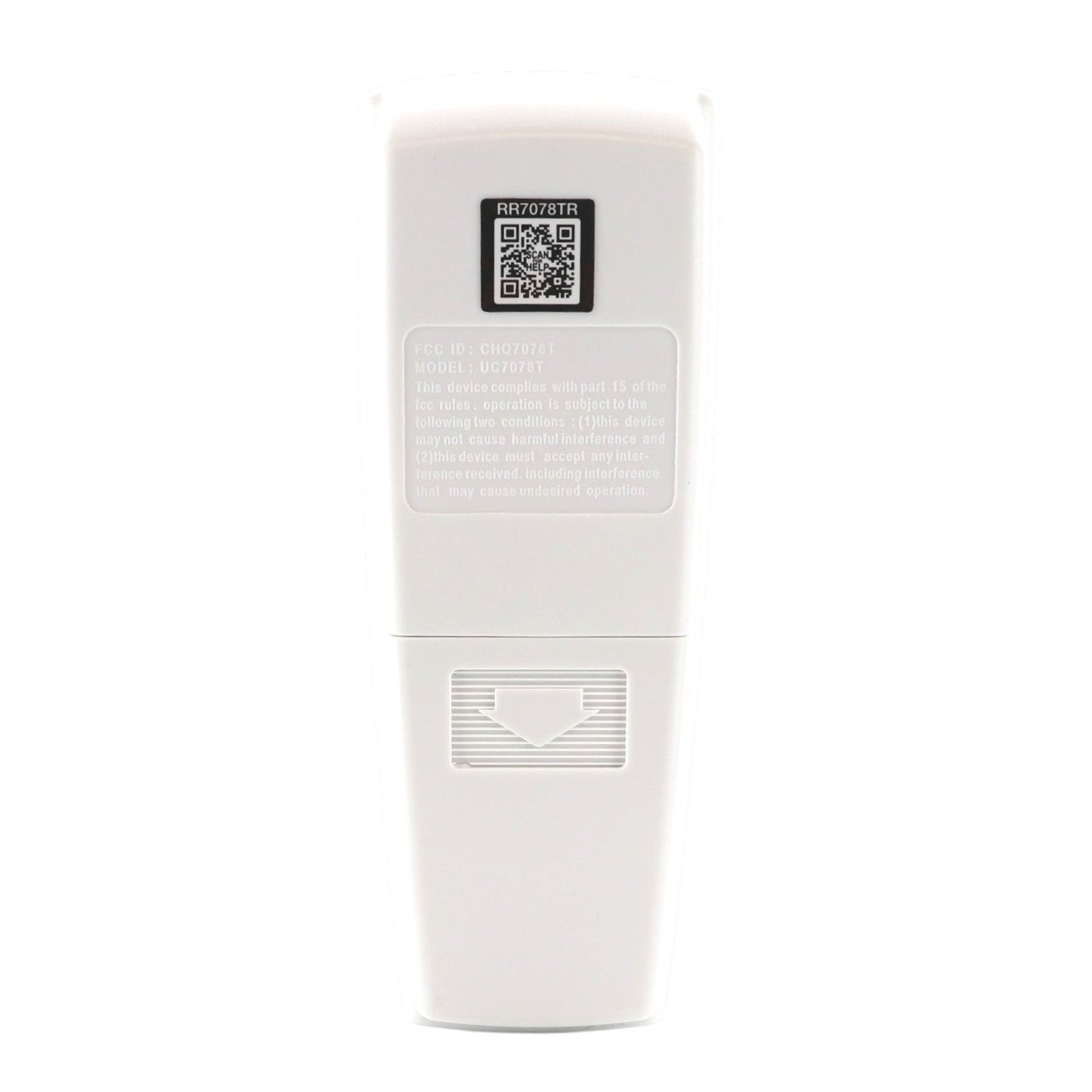 Anderic RR7078TR with Reverse Ceiling Fan Remote Control for Hampton Bay | UC7078T | CHQ7078T
