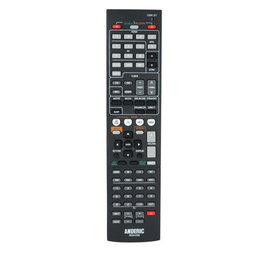 Anderic RRAV498 Replacement Receiver Remote Control for Yamaha RAV498 and Others