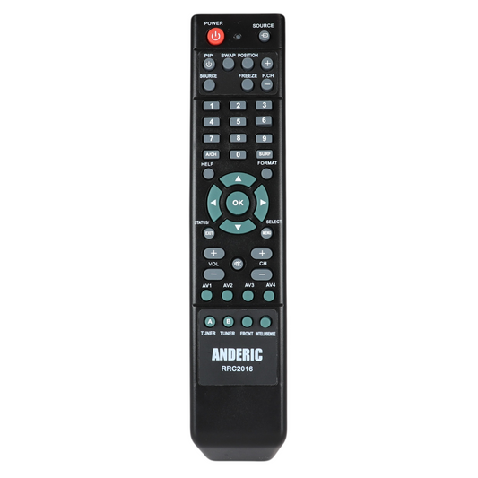 Anderic RRC2016 Replacement Intellisense TV Remote Control for Philips RC2016/01, 312814713082