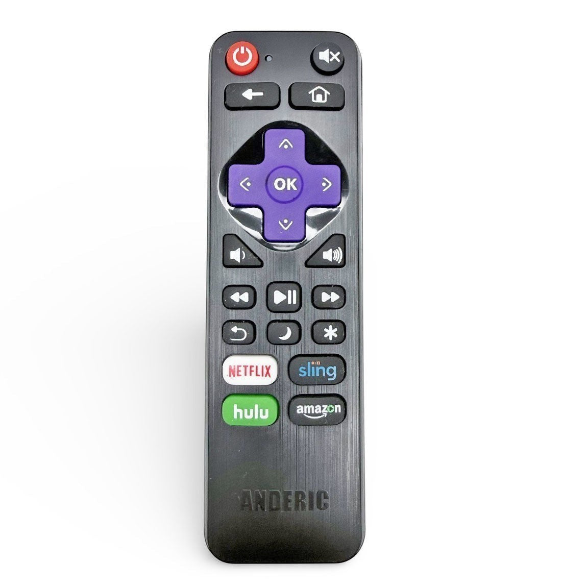 LG LF-RCRUS-16 ROKU TV Remote Control | Netflix | Sling | Rdio | Amazon - 398GR10BELG00U