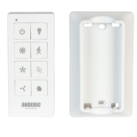 Anderic RRTRA049G1M Replacement Ceiling Fan Remote Control For Harbor Breeze 2AQZU-18052 | 304 MHz