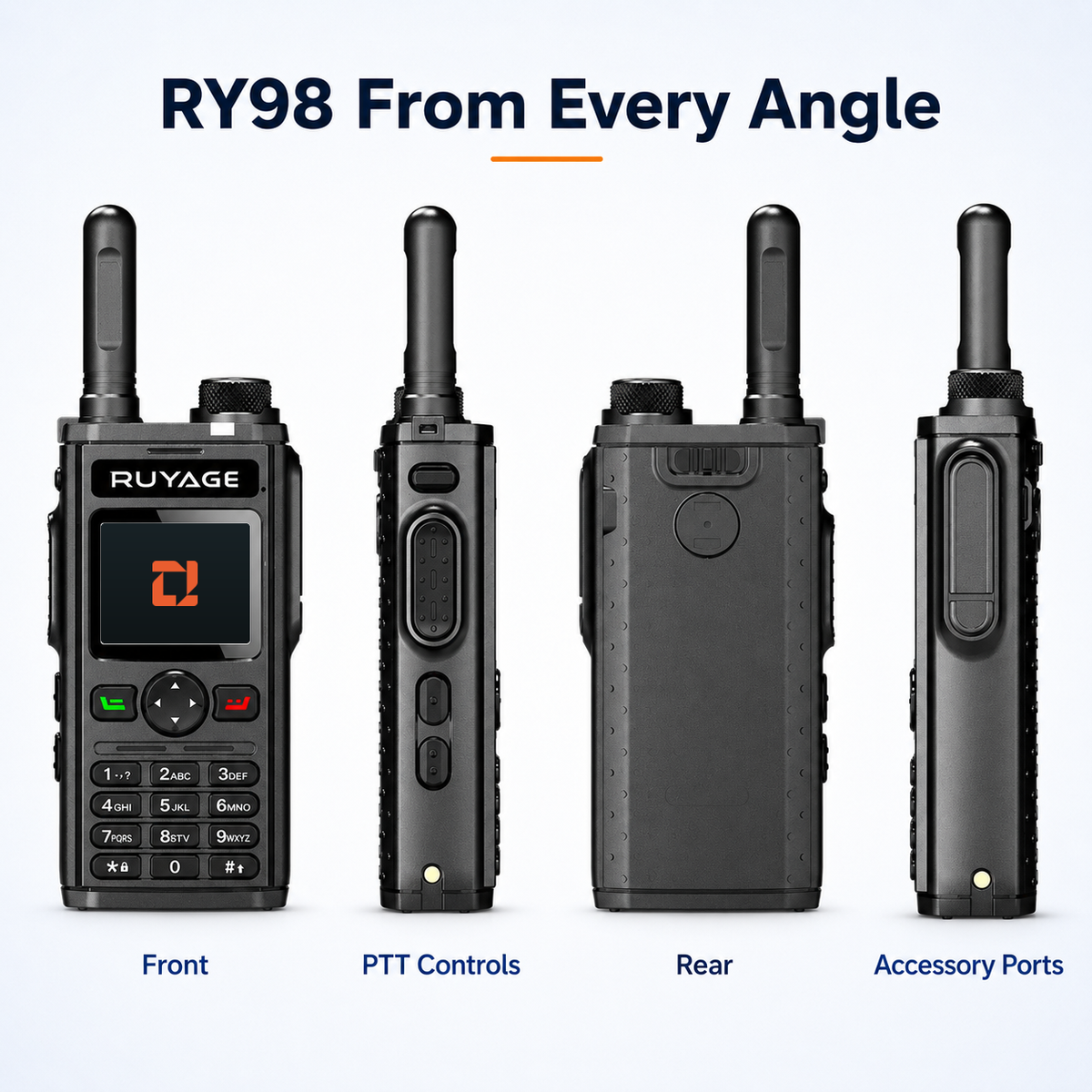 Ruyage Radio Zello Walkie-Talkie(RY98)