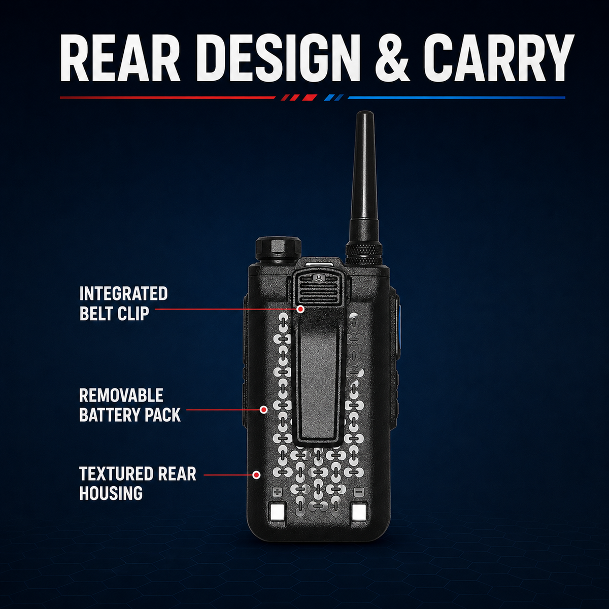 Ruyage Radio Analog Signal 5W Walkie-Talkie(UV58plus)